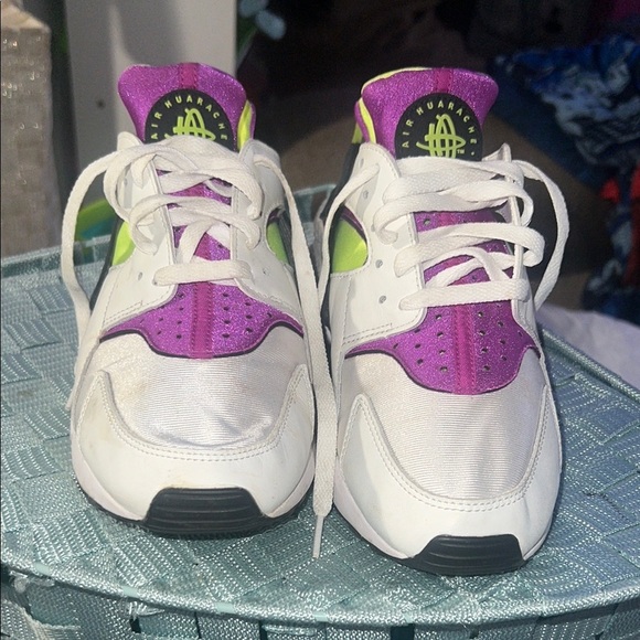 Nike Other - Nike White and Purple Sneakers Classic Athletic Design